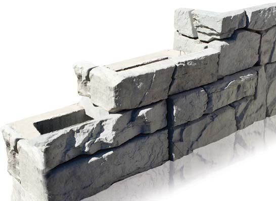 ti-block parapet wall