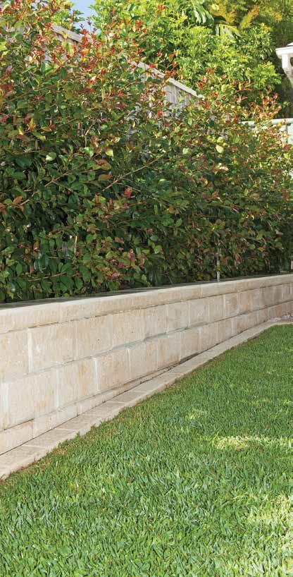 RECOMMENDED FOR Garden Steps Engineered Wall Vertical Walls AVAILABLE SIZES 220mm