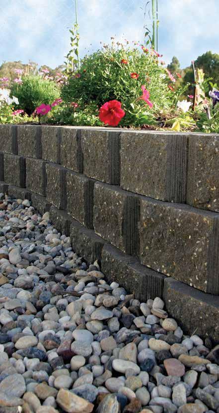 RECOMMENDED FOR Border Stone Curved walls AVAILABLE