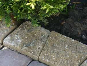 Multiple unit designs and varying stone heights combine to create random patterns, giving this edger a distinctive natural beauty.