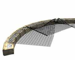 are created. Cut geogrid to required lengths per the approved plan.