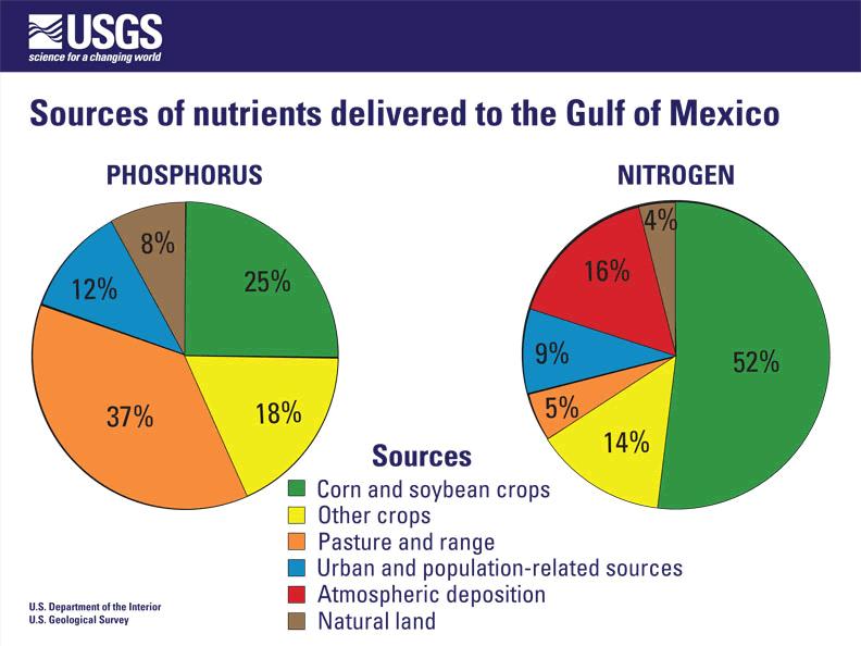 Mexico 66% of nitrogen originates from cultivated
