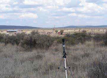 Position MP05 At the Tsantsabane Loop, about 10 m from the railway line. GPS coordinates S 28 16'51.30" E 23 8'37.