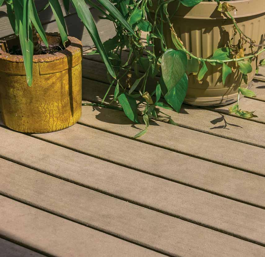 UltraDeck NATURAL Decking System A contemporary design, Natural Reversible provides the low-maintenance benefits of UltraDeck at a surprisingly affordable cost.