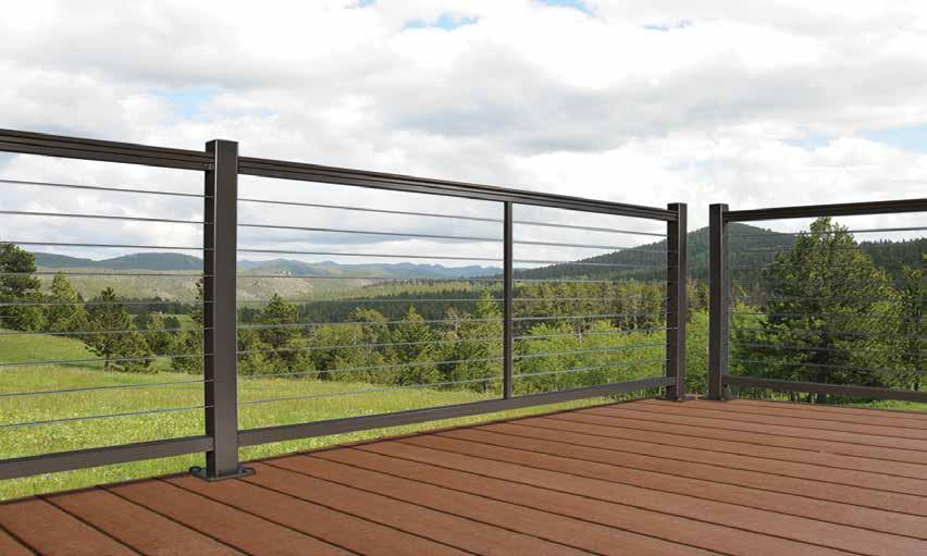 Feeney CableRail stainless steel railing assemblies & DesignRail