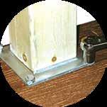 SKU: 112-2001 UltraDeck Surface Mount Plates A perfect solution for mounting 4x4 supports for