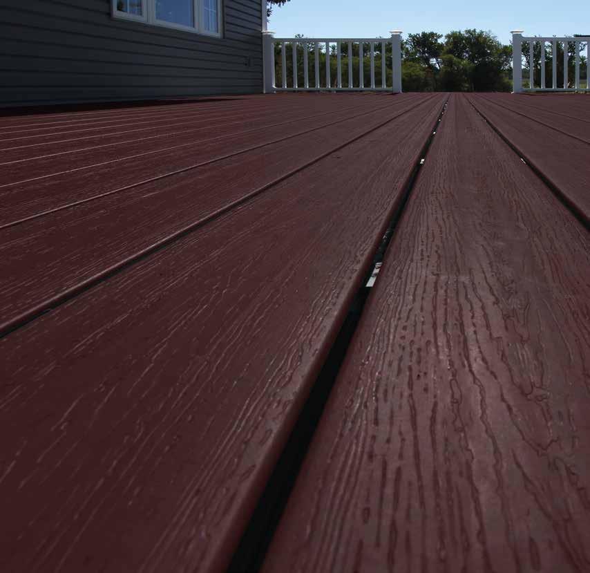 UltraDeck FUSION CCRR-0250 Approved Decking System UltraDeck Fusion has color combinations inspired by tropical hardwoods, and features impact, scratch, and fade resistance.
