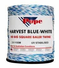 Pope Bulldog HD Gold large square baler twine was developed for high density balers. It is the ideal choice for hay producers looking to increase bale density to optimise hay transport efficiencies.