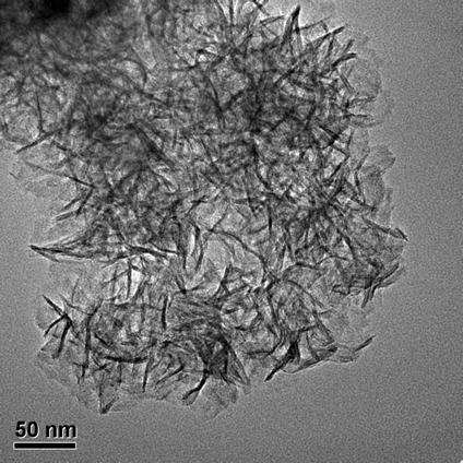 Ni. (A) TEM, (B) HR-TEM image, and (C) XRD pattern of the Cu nanoparticles prepared in the