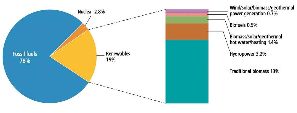 Renewable Share of Global Final Energy