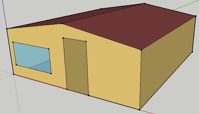 Energy and Sustainability VI 311 Figure 3: Top view of a social dwelling model. Table 2: U values for envelope conditions applied in the model. Envelope surface U (W/m 2 K) Walls 0.86 Floor 3.