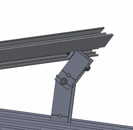 Insert the rail nut into the rail space