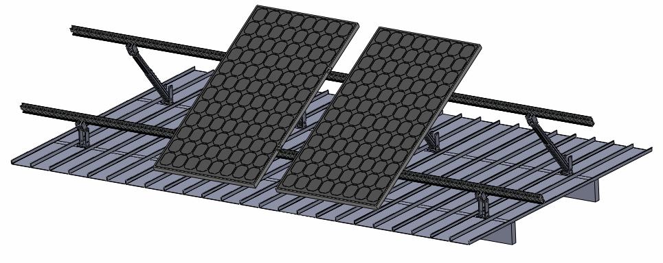 5.3 Solar Panel Module Installation WARNING ENSURE YOU FOLLOW ANY OF THE RECOMMENDATIONS AND INSTRUCTIONS OF THE SOLAR PANEL MODULE SUPPLIER IN HANDLING AND INSTALLING THE SOLAR PANEL MODULES.