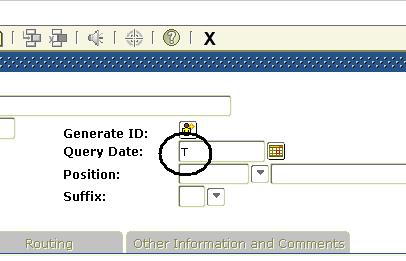 This screen auto-populates with the last person you were making entries to, be sure to verify this is the person you want to hire. Enter the correct G number in the ID field. 3.