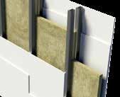 Two or more layers of gypsum based board (total nominal mass per unit area 22kg/m 2 ) both sides INFILL: Minimum mm ROCKWOOL FLEXI both sides Timber Frame