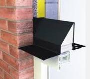 Catnic lintels are used on face brick walls as they