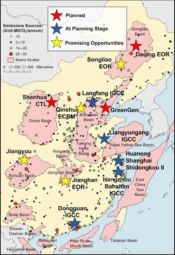 Transport Deters CCS Deployment in China Source: Jaccard & Tu (2011). CCS can allow China to continue relying on coal to fuel economic development while retarding spiking carbon emissions.