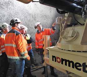 From our state-of-the-art manufacturing facilities supplying the highest quality products through to our tunnelling experts who travel the world to support our customers, Normet has an
