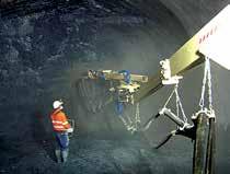 TamCem HCA Sprayed Concrete Equipment Normet offers a complete range of equipment for all sprayed concrete applications including the Spraymec 8100 for standard large tunnel profiles, and for the