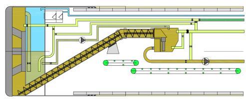 Variable Density - TBM TRANSPORT OF EXCAVATED MATERIAL DRY