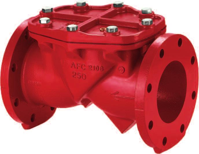 3 16 SERIES 2100 RESILIENT SEATED CHECK VALVE AMERICAN FLOW