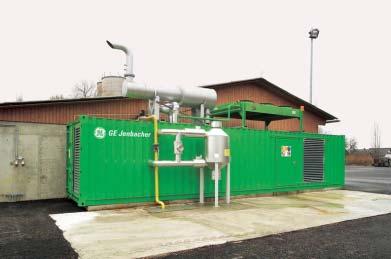 330 kw Farm Sized Biogas Fuelled Cogeneration Plants 1 x JMC208