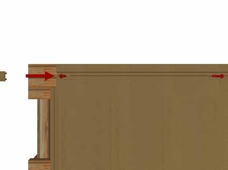 As standard, any cladding should be installed horizontally. However, it is also possible to install vertically. 2.