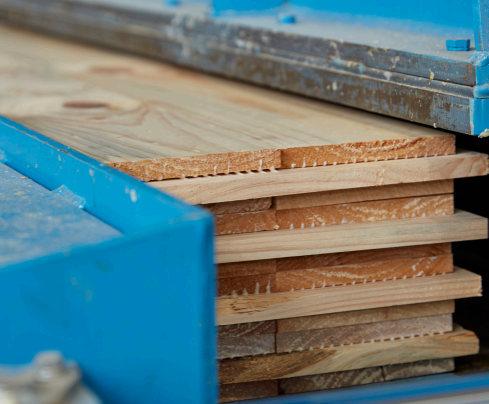 Solid timber trusses, posts and our unique small format Cross Laminata Timber (CLT) panels are manufactured at our Kerikeri mill from sustainable pine logs.