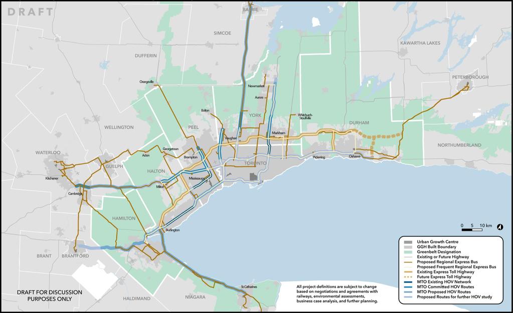 MAP 7: PROPOSED 2041 HOV AND