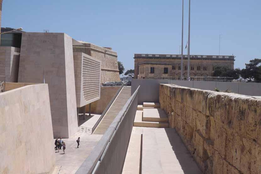 The renovation of the historic City Gate area of Valletta was a culturally sensitive undertaking and the EIB s involvement helped ensure that the project met strict environmental criteria whilst