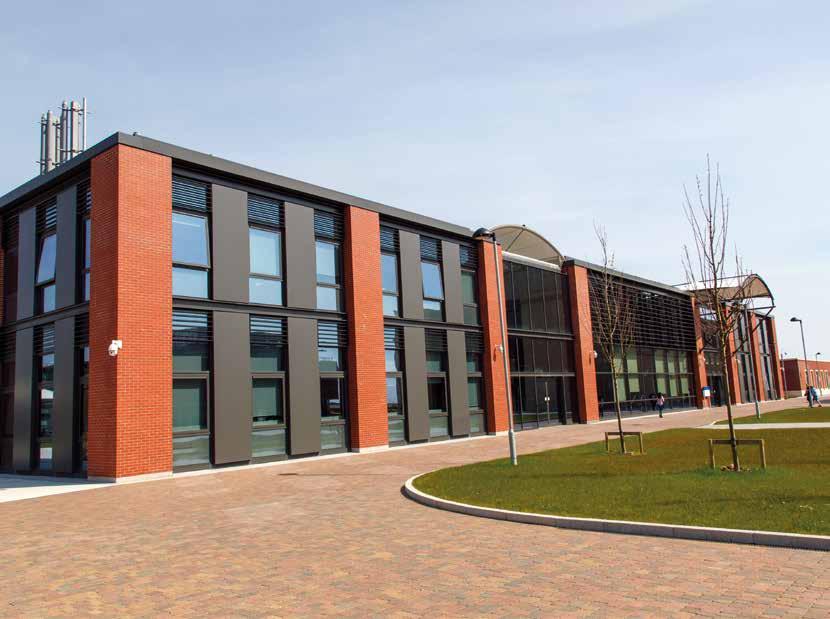 The new Bay Campus of the Swansea University in Wales EUR 71.