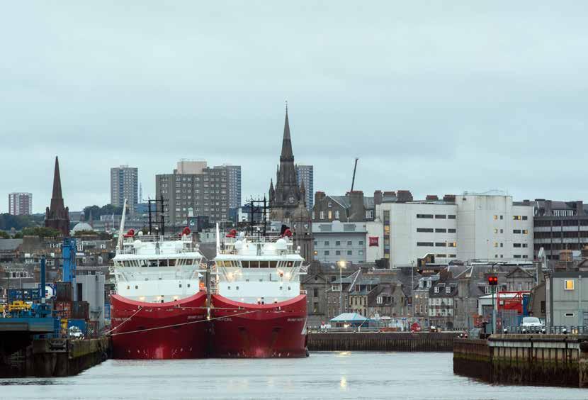 Aberdeen Harbour extension, UK Aberdeen is one of Europe s leading ports for the offshore energy industry.