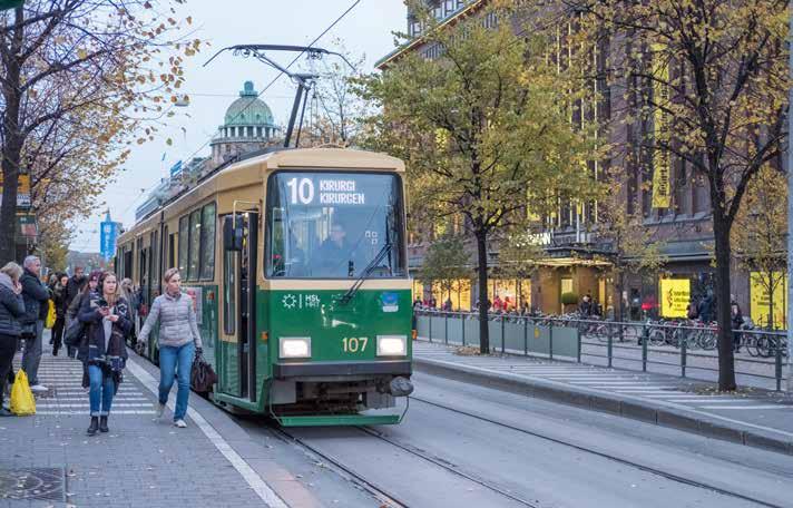 EUR 180 million Sustainable urban transport for Helsinki Transport networks are the backbone of cities.