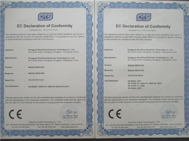 Registration Description: CE