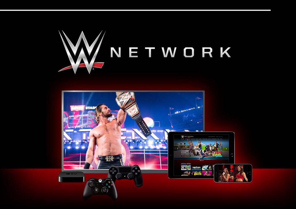 WWE NETWORK: BLAZING A NEW TRAIL More than 1.3 million total WWE Network subscribers at September 30,2015 Launched WWE Network Feb.