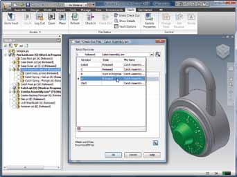 Revision Control Keep control of revisions, from inside your design application. Track changes and versions, helping to reduce manufacturing and design errors and speed cycle times.