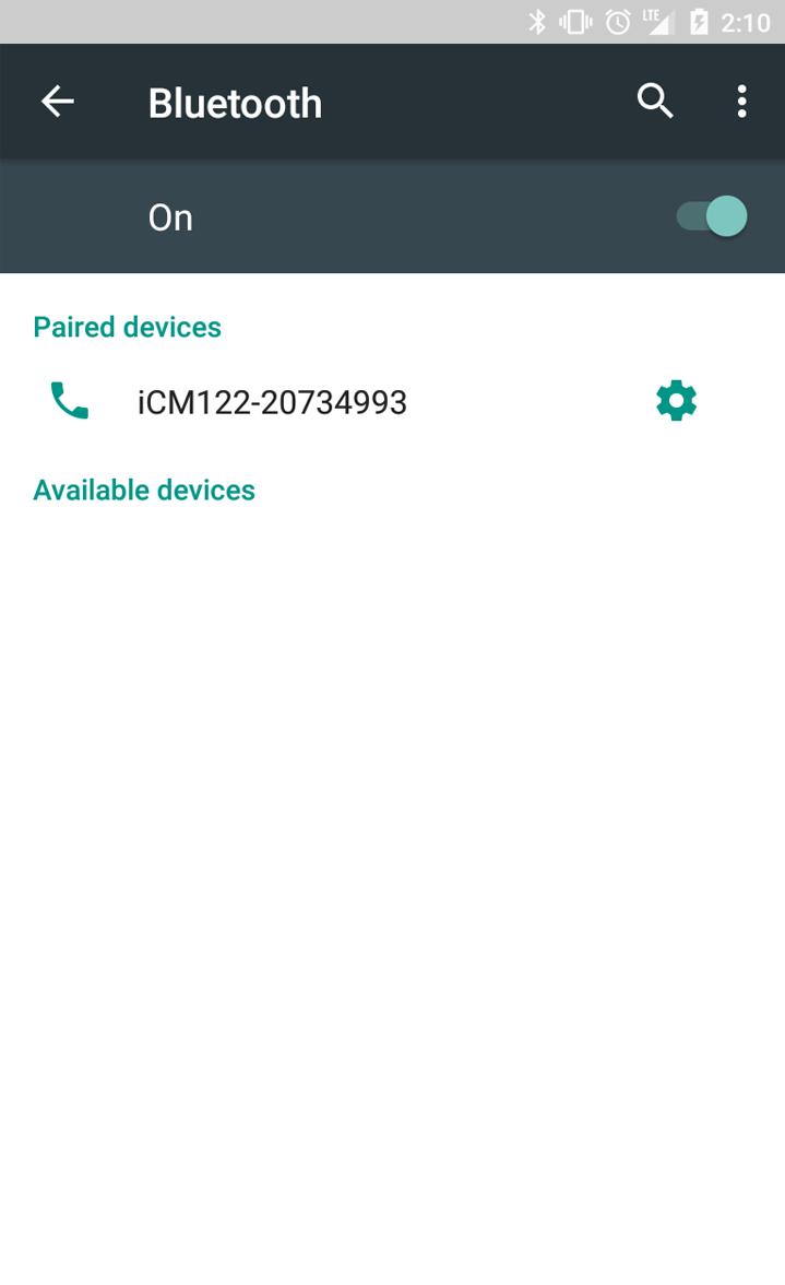 How do I disconnect the icmp PIN pad and my Android mobile device? 1. To disconnect all paired devices from the icmp PIN pad, press the F button rapidly four times ( F-F-F-F ). 2.