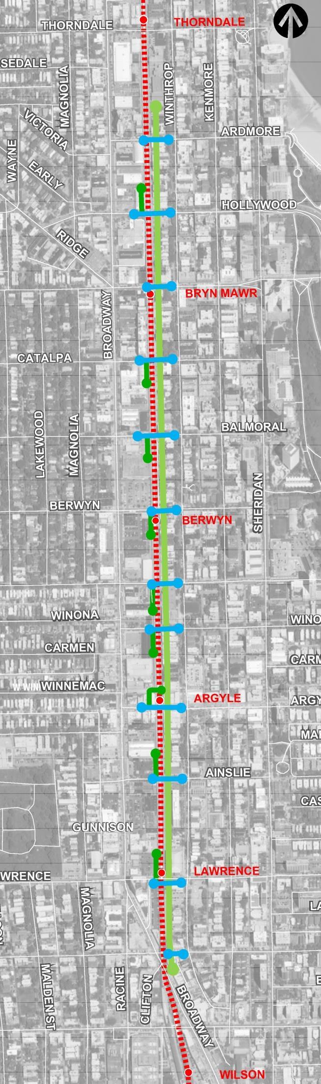 Advance utility relocation overview Starting Spring 2018 East Alley and West Alley trenching to relocate overhead power and communications lines Partial alley closures, noise, vibration, heavy