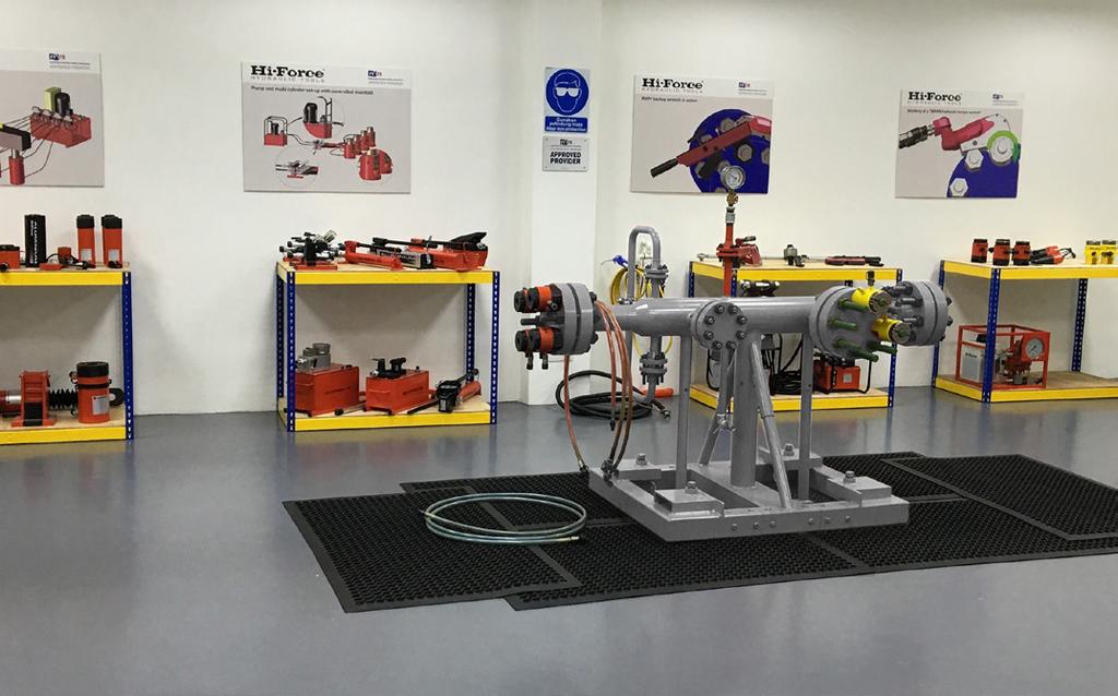 Hi-Force UK Training Facility Hi-Force Dubai FZCO Training Facility The training can be specifically designed and prepared to suit customer requirements, based on the tooling that the customer is