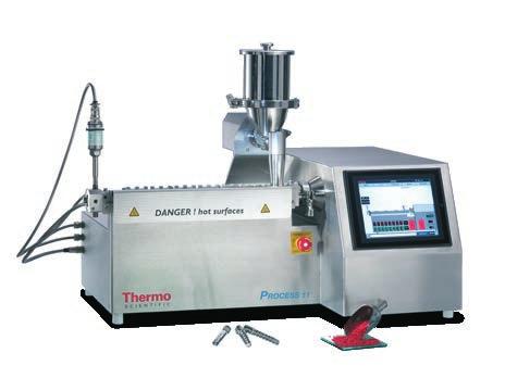 Our twin-screw extruders can be quickly and easily configured for a wide variety of applications and test conditions.