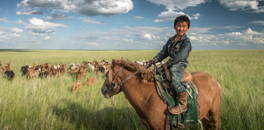 Photo credit: Nick Hall MONGOLIA S MANY MEANS Development by design for landscapes, wildlife and culture Mongolia s vast landscapes are rich with coal, mineral and wind energy resources.