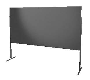 4m Wide x 2m High Freestanding with legs