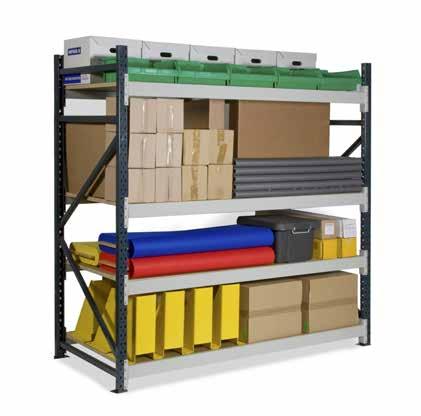 Longspan Shelving Longspan shelving optimal flexibility Longspan The Longspan shelving system offers you virtually unlimited opportunities to expand your storage capacity, giving you higher density