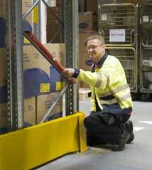 Expert Advice and Services Keep your warehouse safe - Spotting defects early The daily moving of goods is likely to cause some knocks and damage to your storage system.