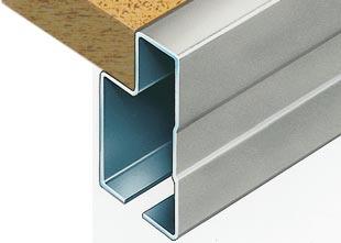 Lengths range from 1050mm to 1800mm 2 Box Heavy Duty Beam (2LBC) For use with chipboard or steel  Lengths