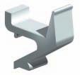 capabilities still further. 2 Shelf Support Clips (2) have been specially developed for the Euro-shelving system.