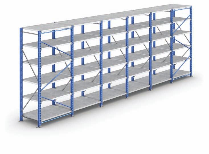 In addition, they can be used to increase the load capacity of the shelves.