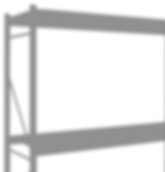 MIDI SPAN galvanised shelving prices from 126.