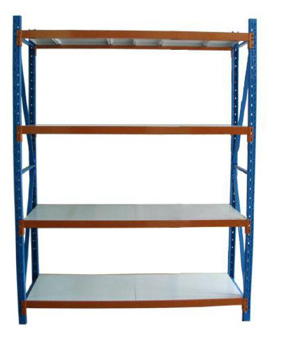 2. Longspan racking system - Medium duty B rack Load capacity 400kg/layer. Simple structure, assembles in minutes. It can be limitless connection.
