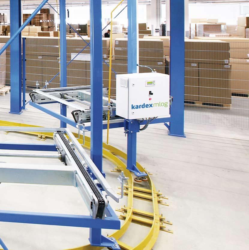 Overview of Kardex Mlog Storage and retrieval units Conveyor systems Material flow systems Turnkey